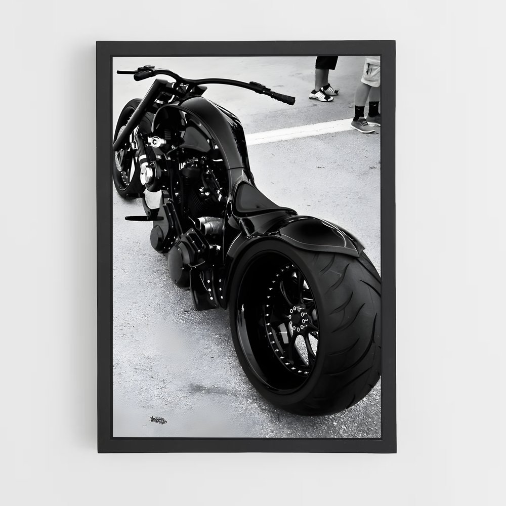 Poster moto V-rod raffiné – affiche Harley-Davidson (vue 2)