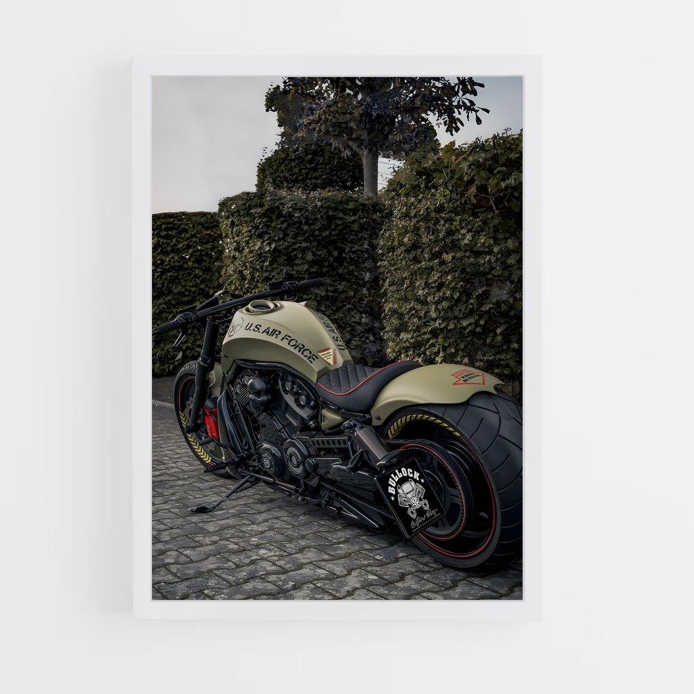 Poster V-Rod Legend – affiche Harley-Davidson (vue 3)
