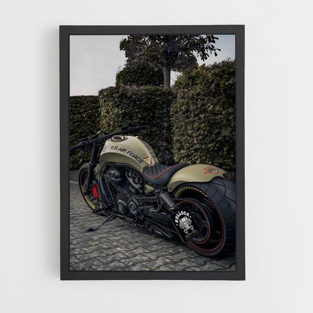 Poster V-Rod Legend – affiche Harley-Davidson (vue 2)