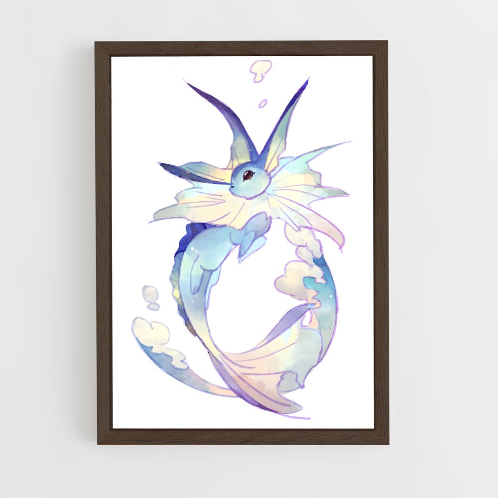 Poster L'Oiseau Aqua – affiche Pokemon (vue 5)