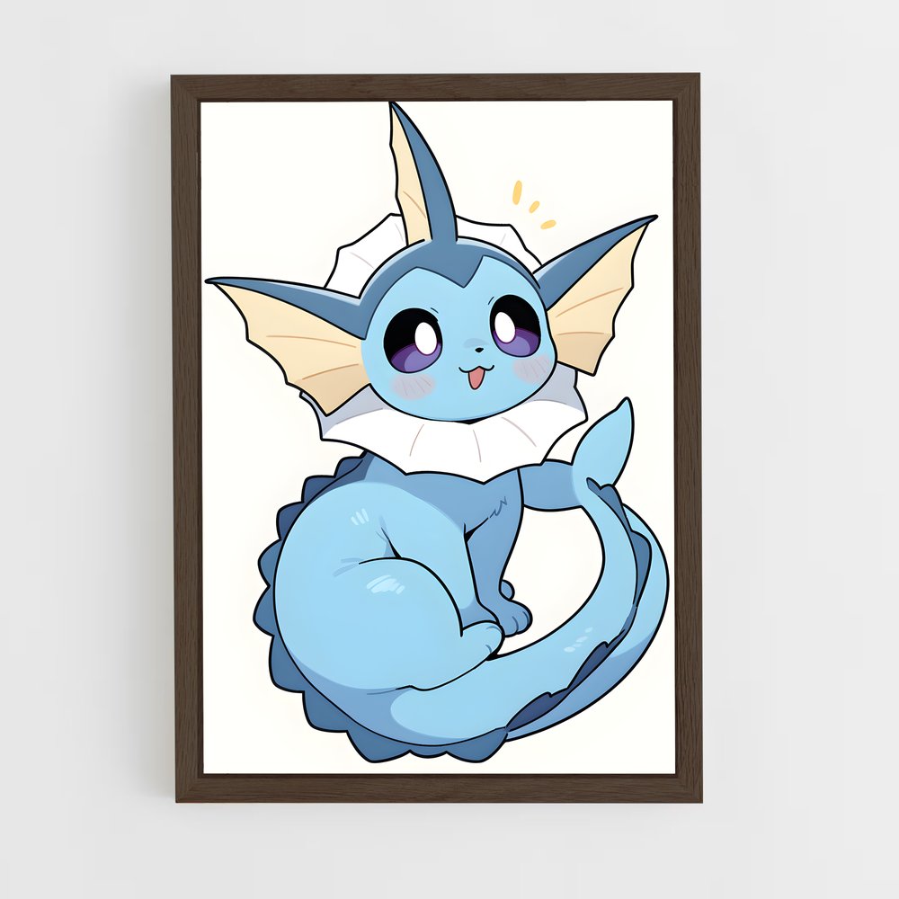 Poster Vaporeon Mystique – affiche Pokemon (vue 5)