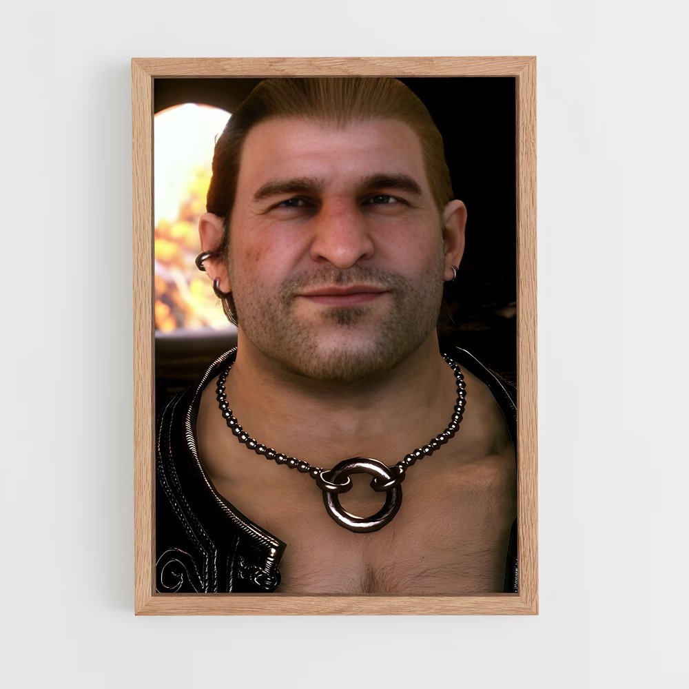 Poster Varric Récits – affiche Dragon age (vue 4)