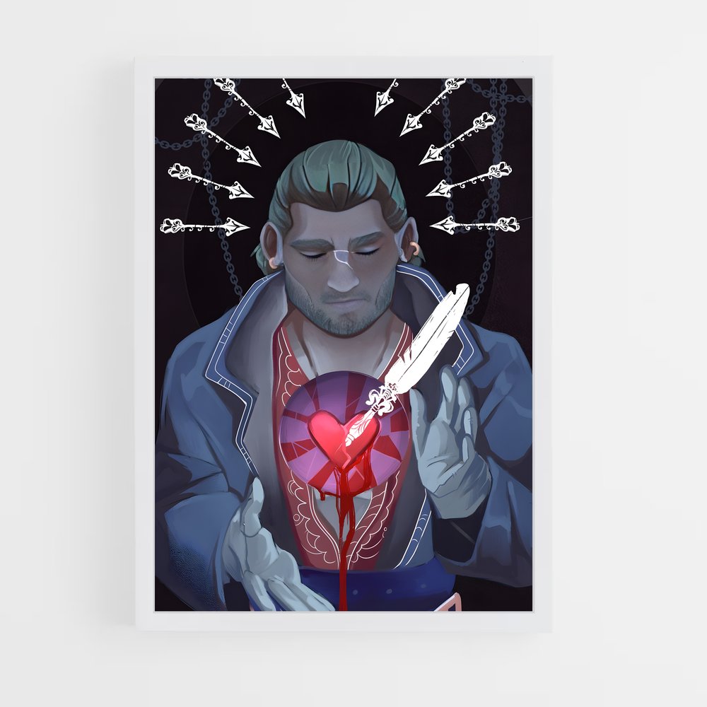 Poster Cœur de Lame – affiche Dragon age (vue 3)