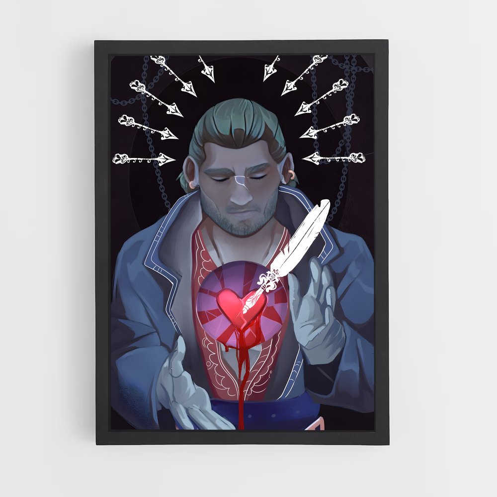 Poster Cœur de Lame – affiche Dragon age (vue 2)
