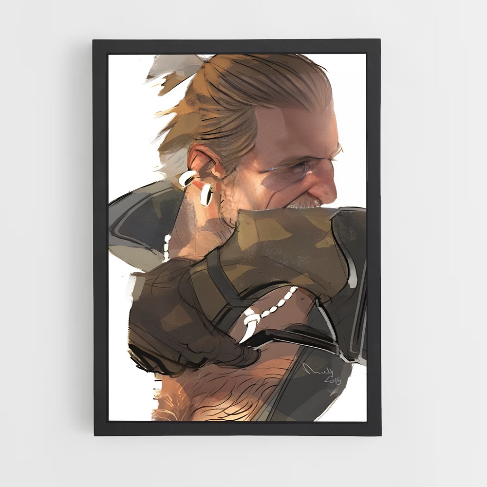 Poster Varric Armé – affiche Dragon age (vue 2)