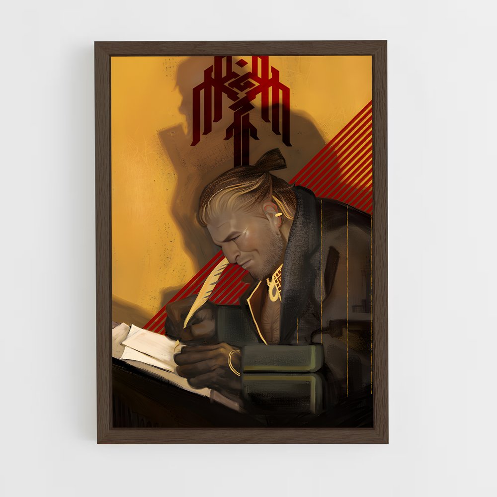 Poster Varric réflexion – affiche Dragon age (vue 5)