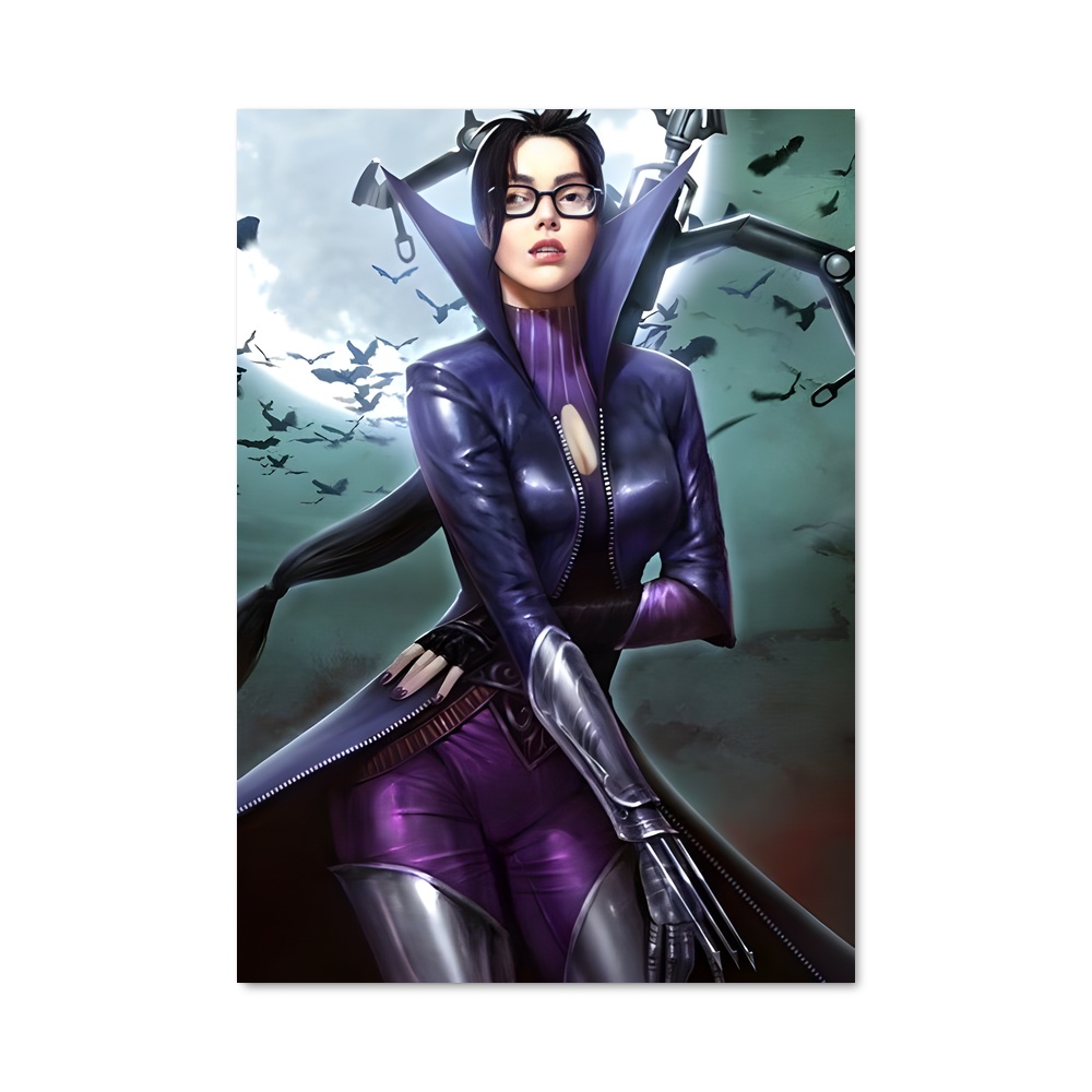 Poster Lune Violette – affiche League Of Legends