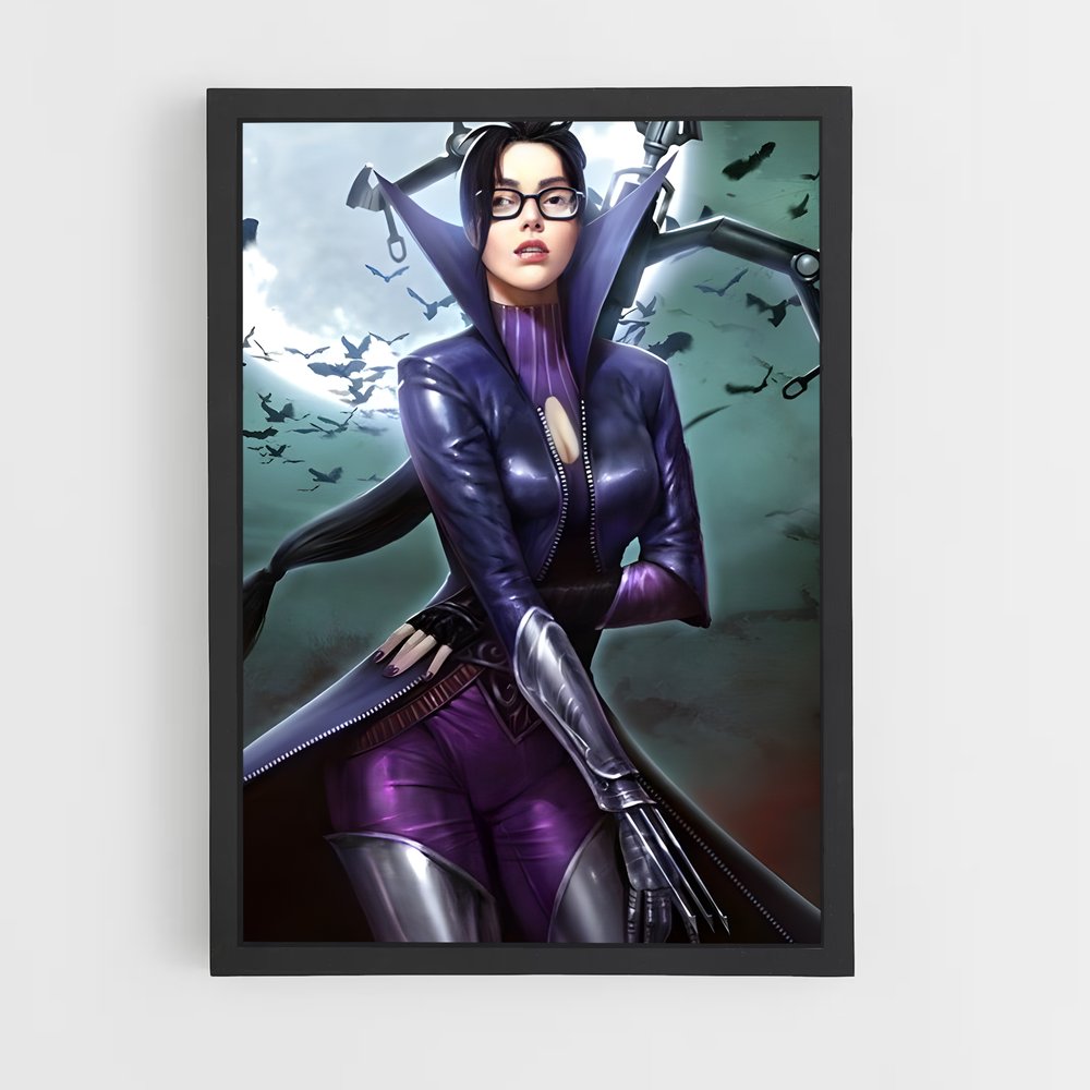 Poster Lune Violette – affiche League Of Legends (vue 2)