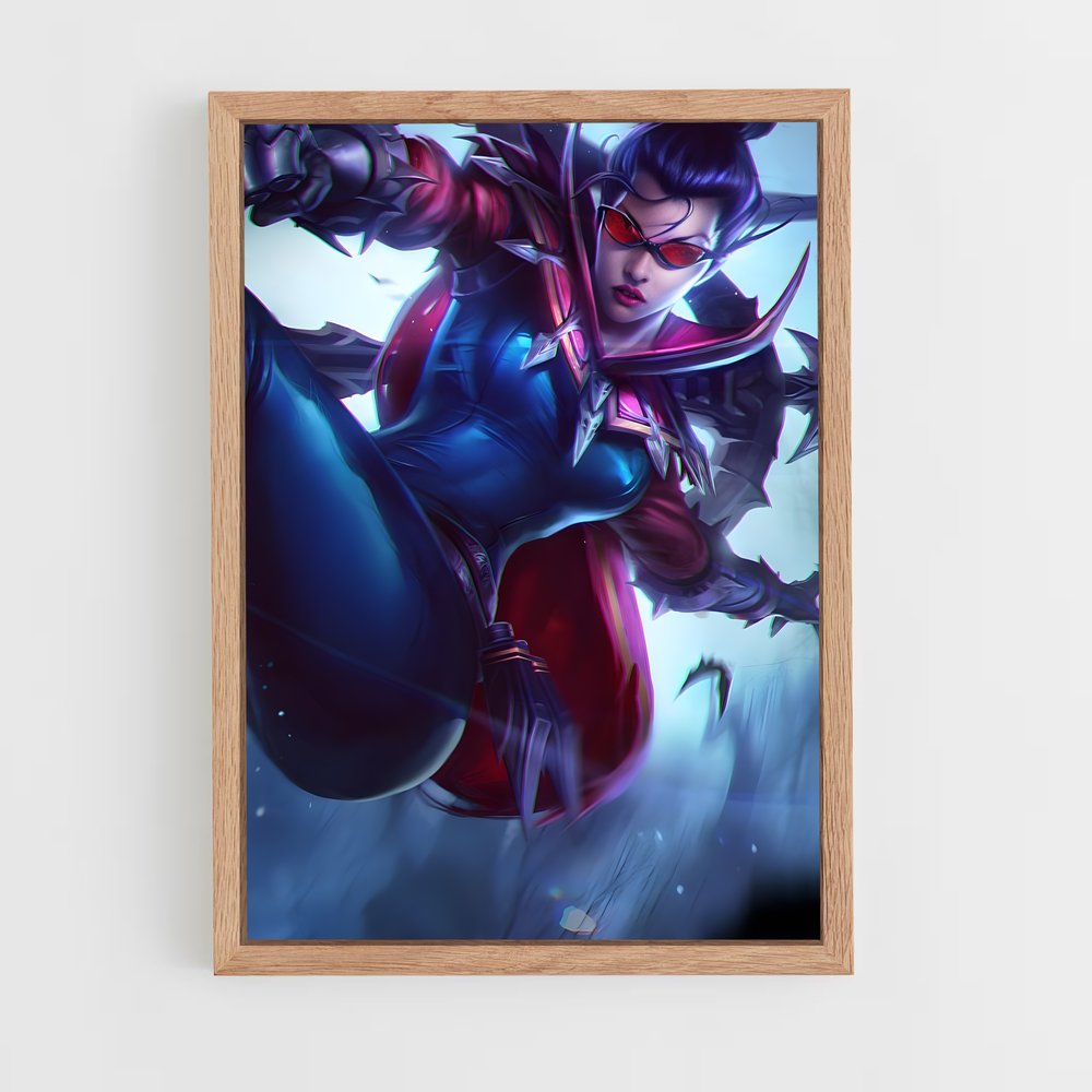 Poster Vengeance Azur – affiche League Of Legends (vue 4)