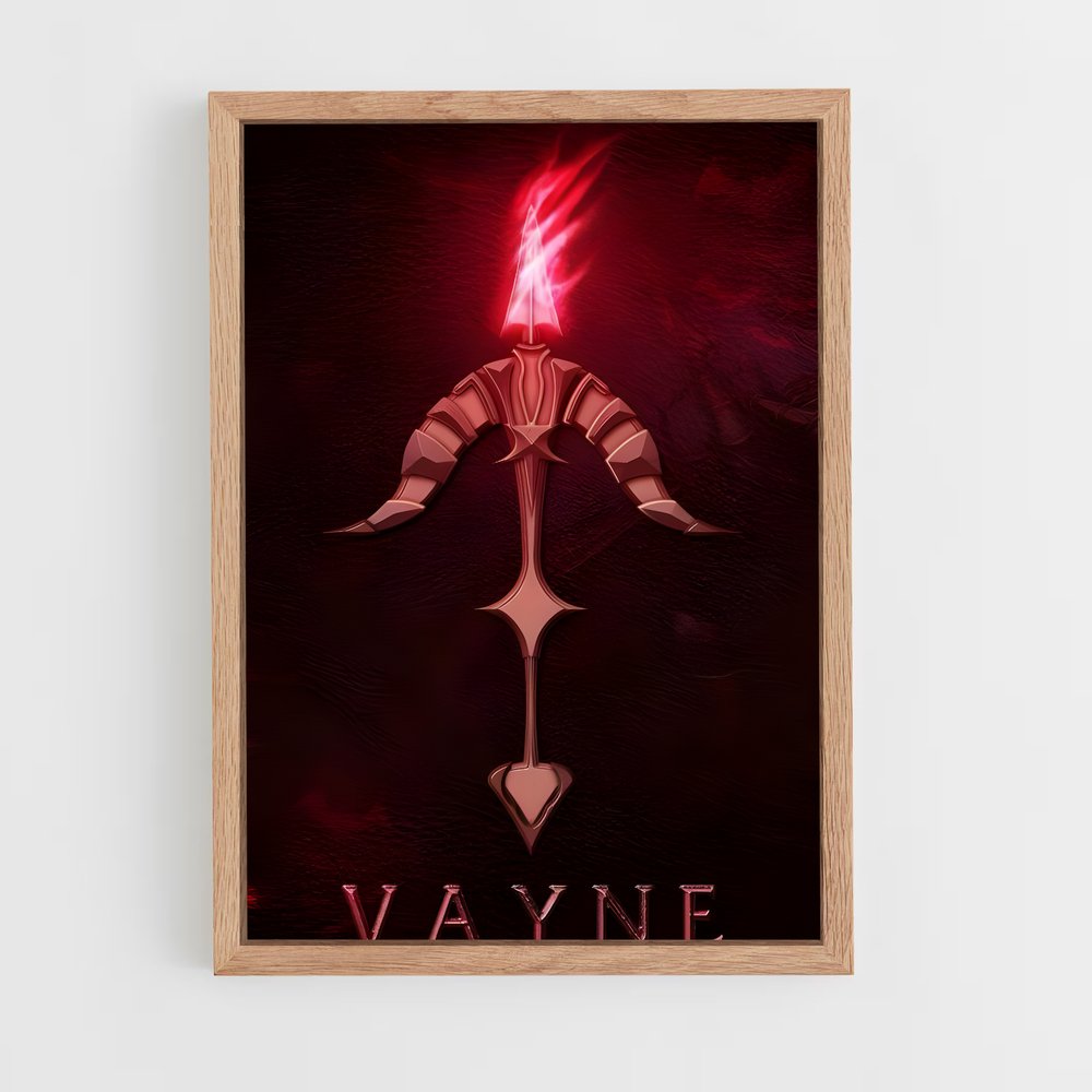 Poster Vayne's Emblem – affiche League Of Legends (vue 4)