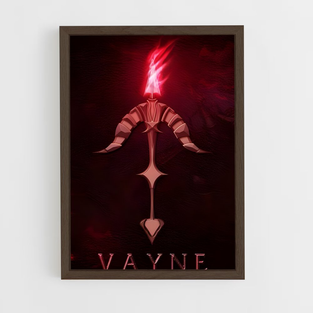 Poster Vayne's Emblem – affiche League Of Legends (vue 5)
