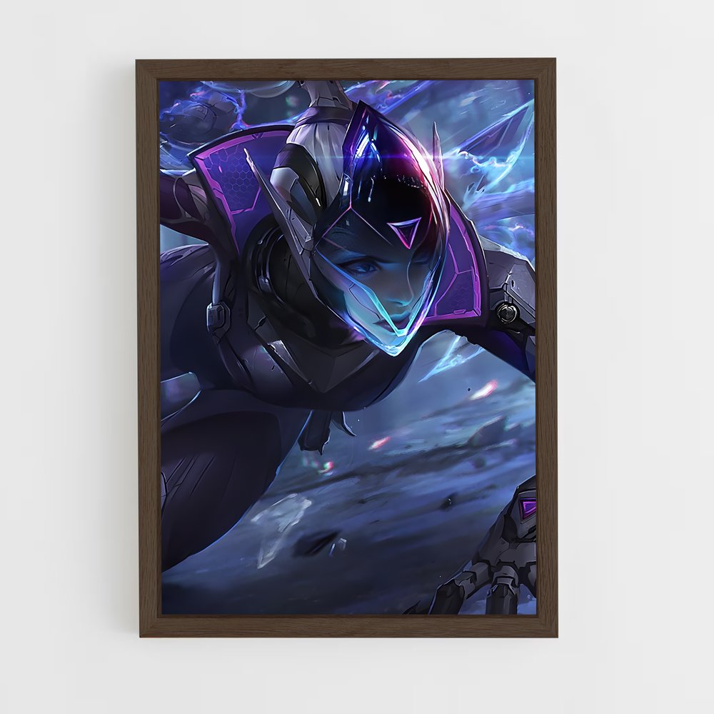 Poster Vayne cybernétique – affiche League Of Legends (vue 5)
