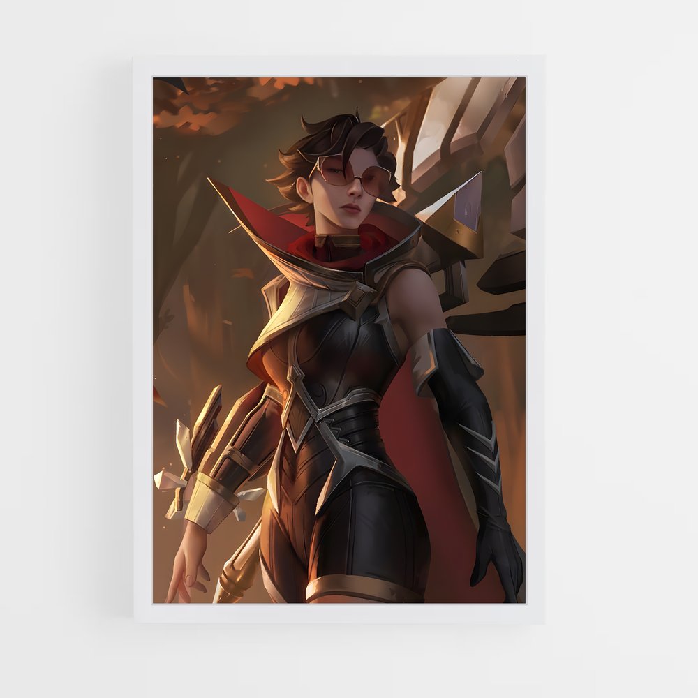 Poster Vayne au Crépuscule – affiche League Of Legends (vue 3)