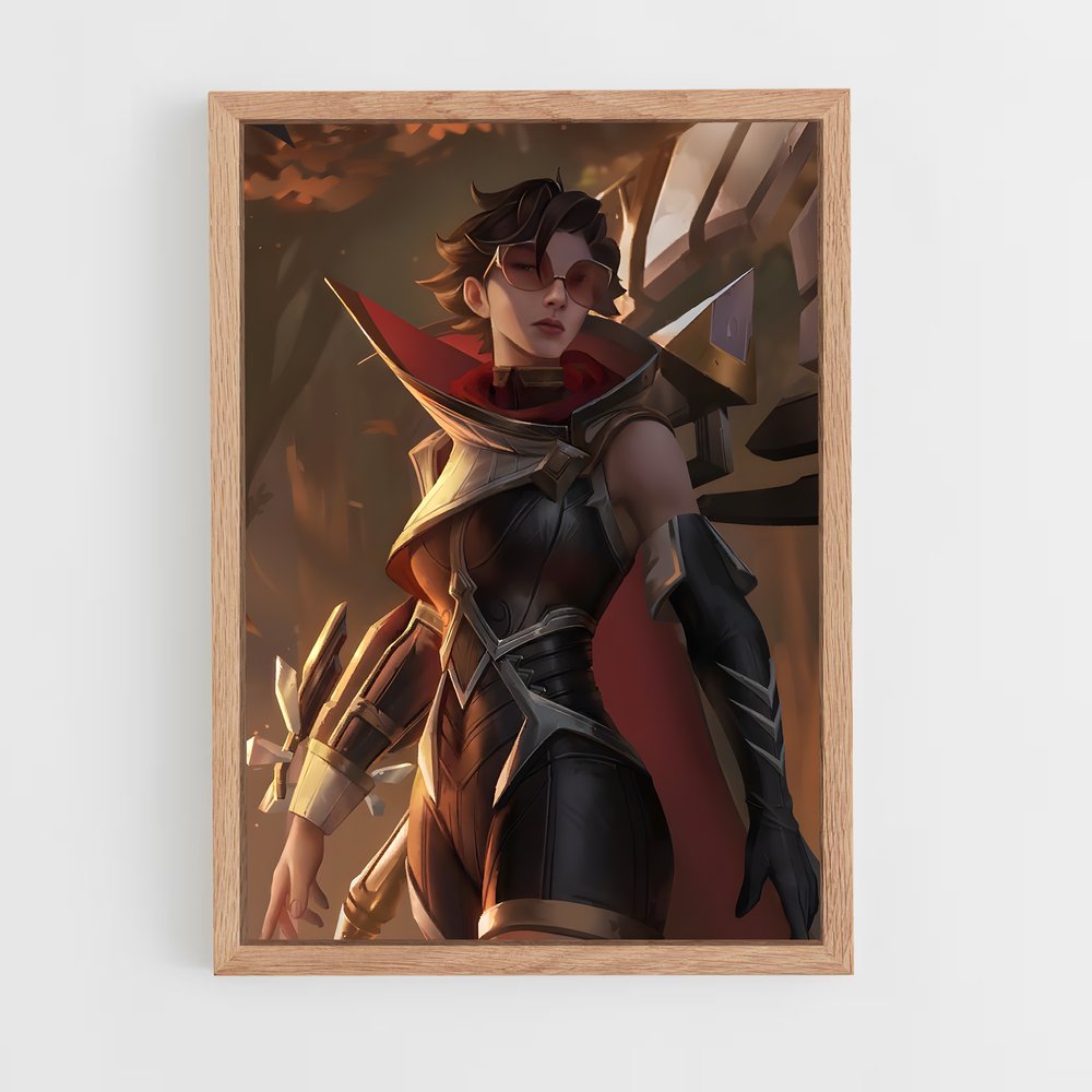 Poster Vayne au Crépuscule – affiche League Of Legends (vue 4)