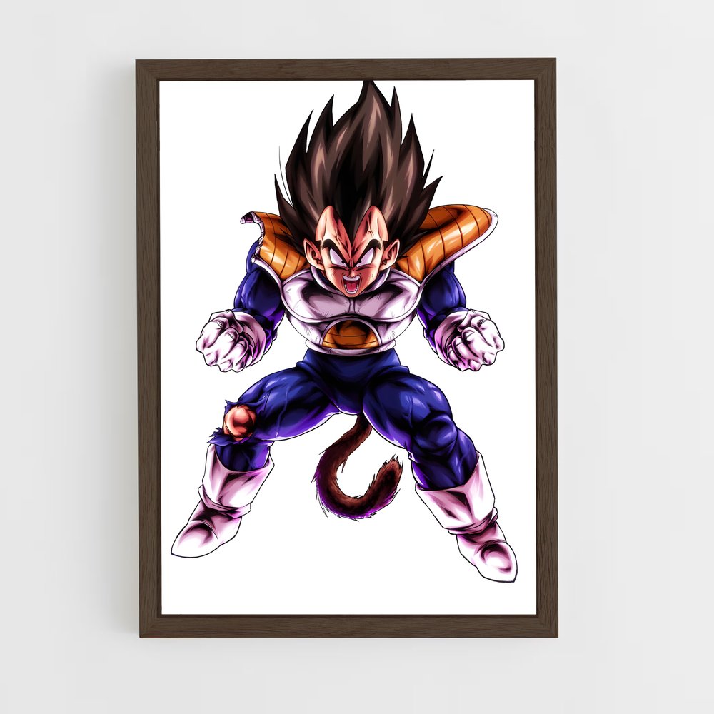 Poster Vegeta Entrez – affiche Dragon ball fighterz (vue 5)