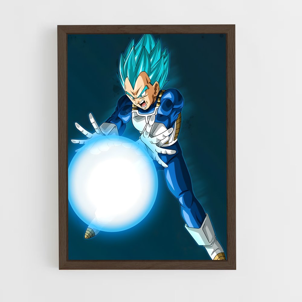 Poster Super Saiyan Vegeta – affiche Dragon ball fighterz (vue 5)