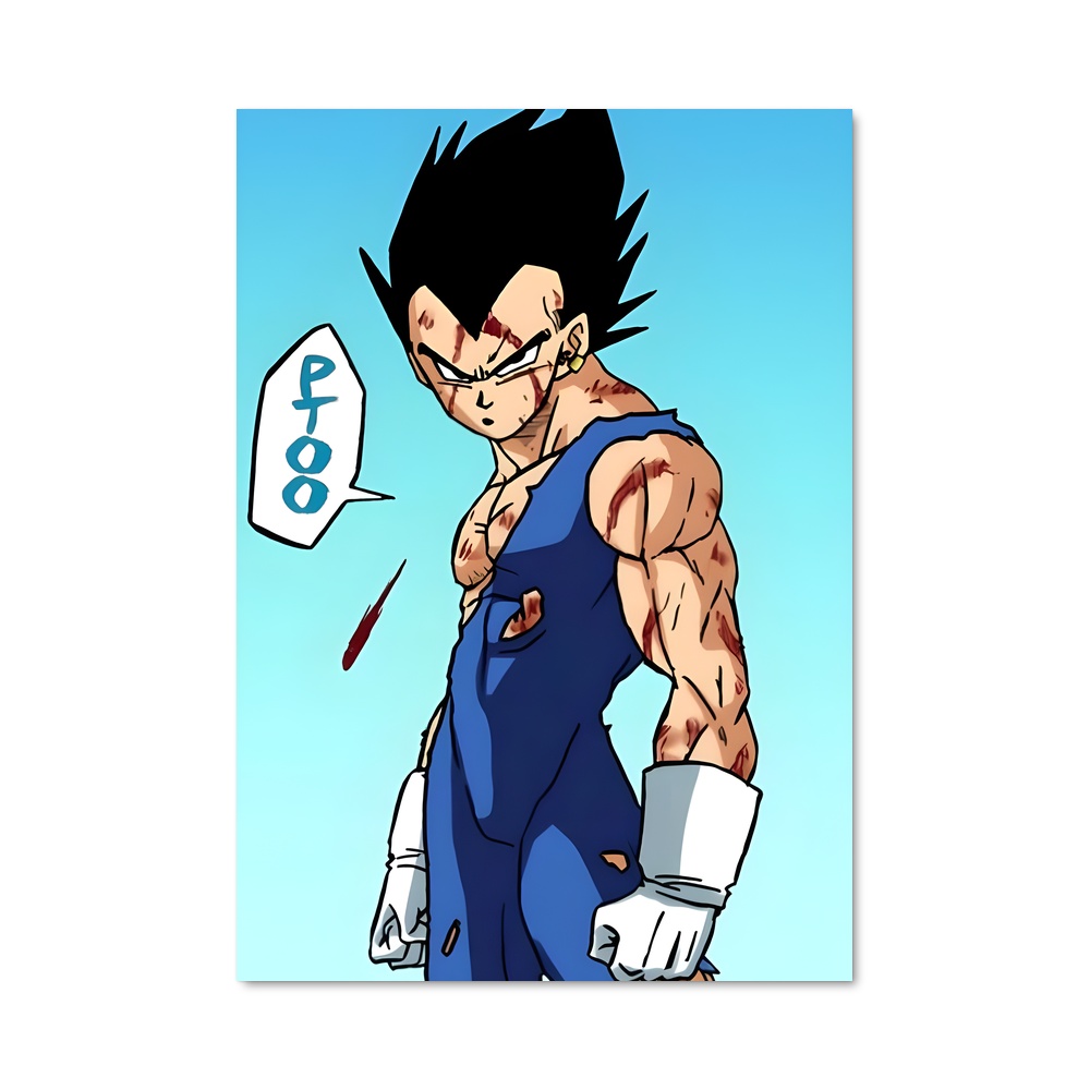 Poster Vegeta Revêtez