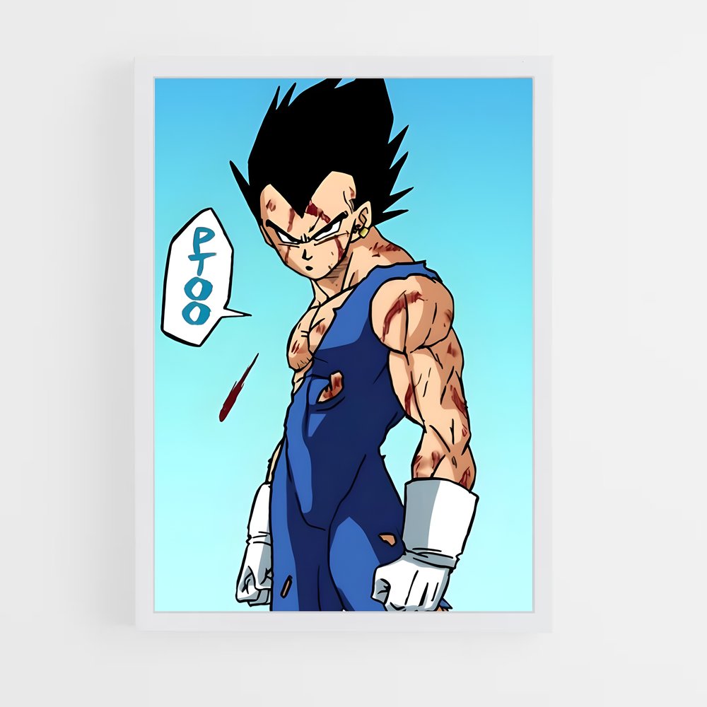 Poster Vegeta Revêtez – affiche Dragon ball fighterz (vue 3)