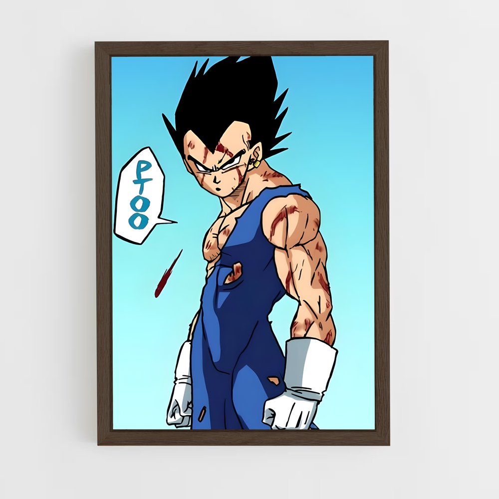 Poster Vegeta Revêtez – affiche Dragon ball fighterz (vue 5)
