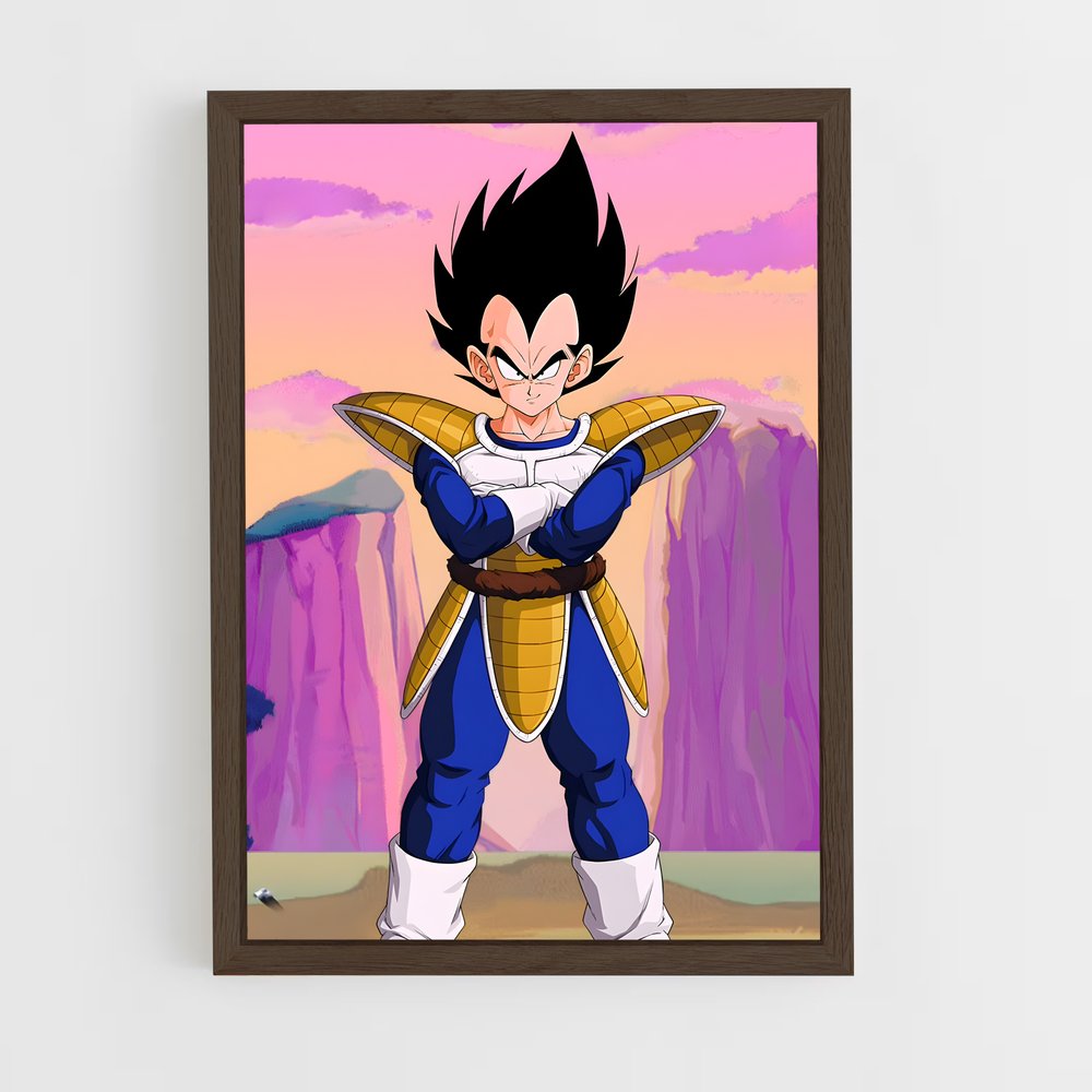 Poster Vegeta en Action – affiche Dragon ball fighterz (vue 5)