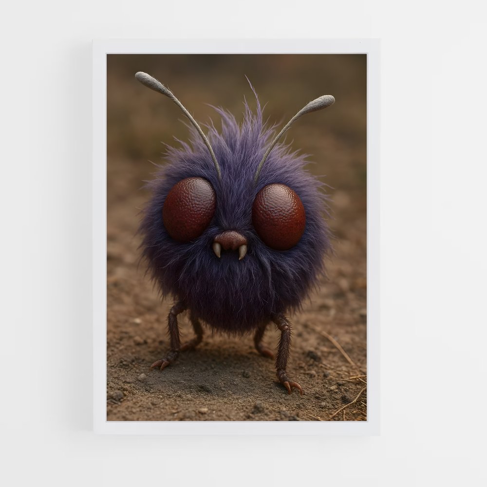 Poster Venonat Mystique – affiche Pokemon (vue 3)