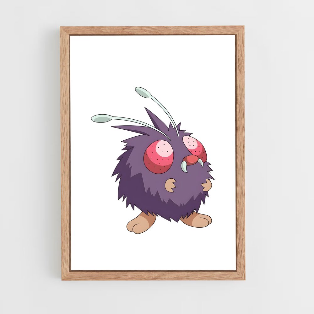 Poster Venonat le Malin – affiche Pokemon (vue 4)