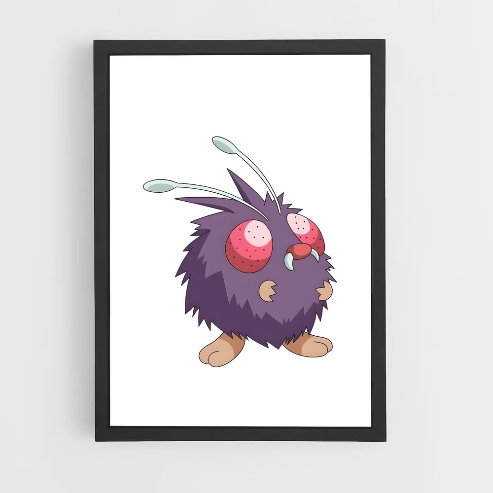 Poster Venonat le Malin – affiche Pokemon (vue 2)