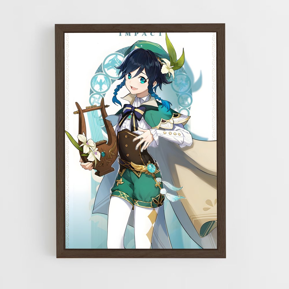 Poster Venti Épée – affiche Genshin impact (vue 5)