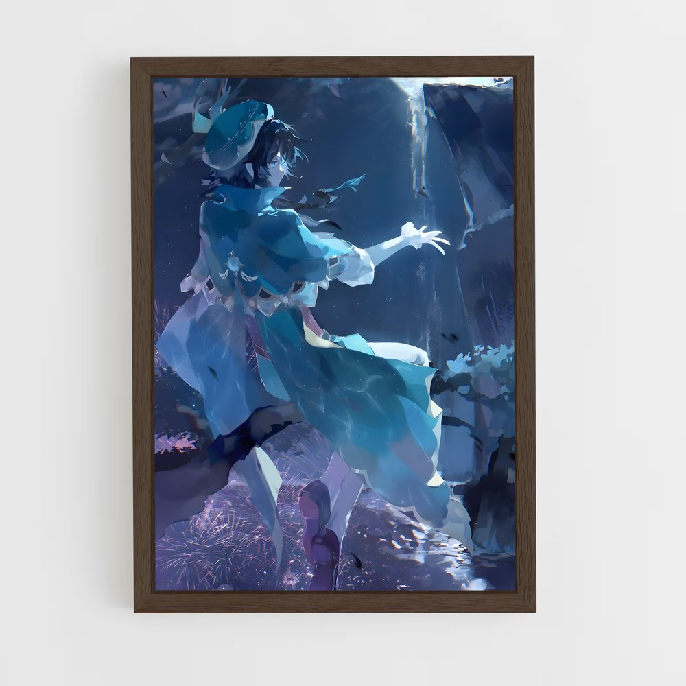 Poster Venti Aquatique – affiche Genshin impact (vue 5)