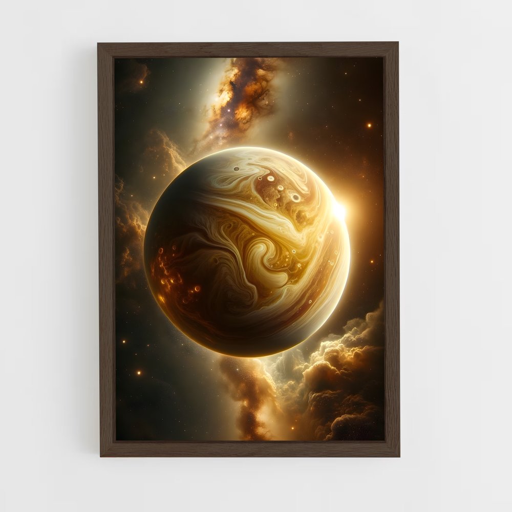 Poster La Traînée Céleste – affiche Système solaire (vue 5)