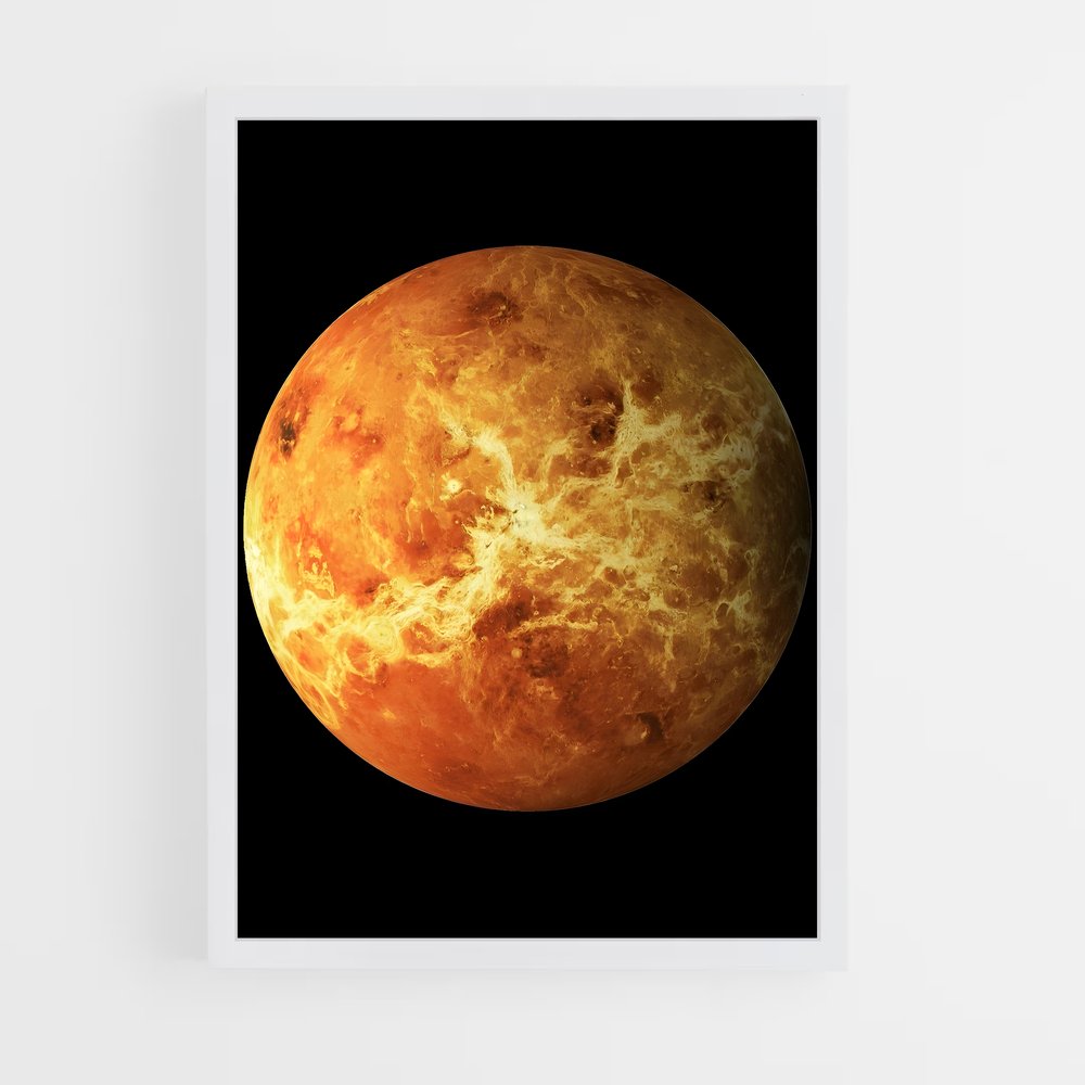 Poster L'Éclat de Vénus – affiche Système solaire (vue 3)