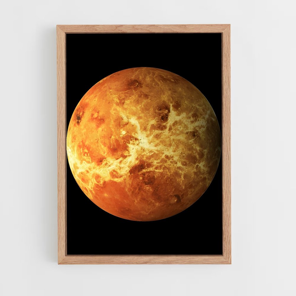 Poster L'Éclat de Vénus – affiche Système solaire (vue 4)
