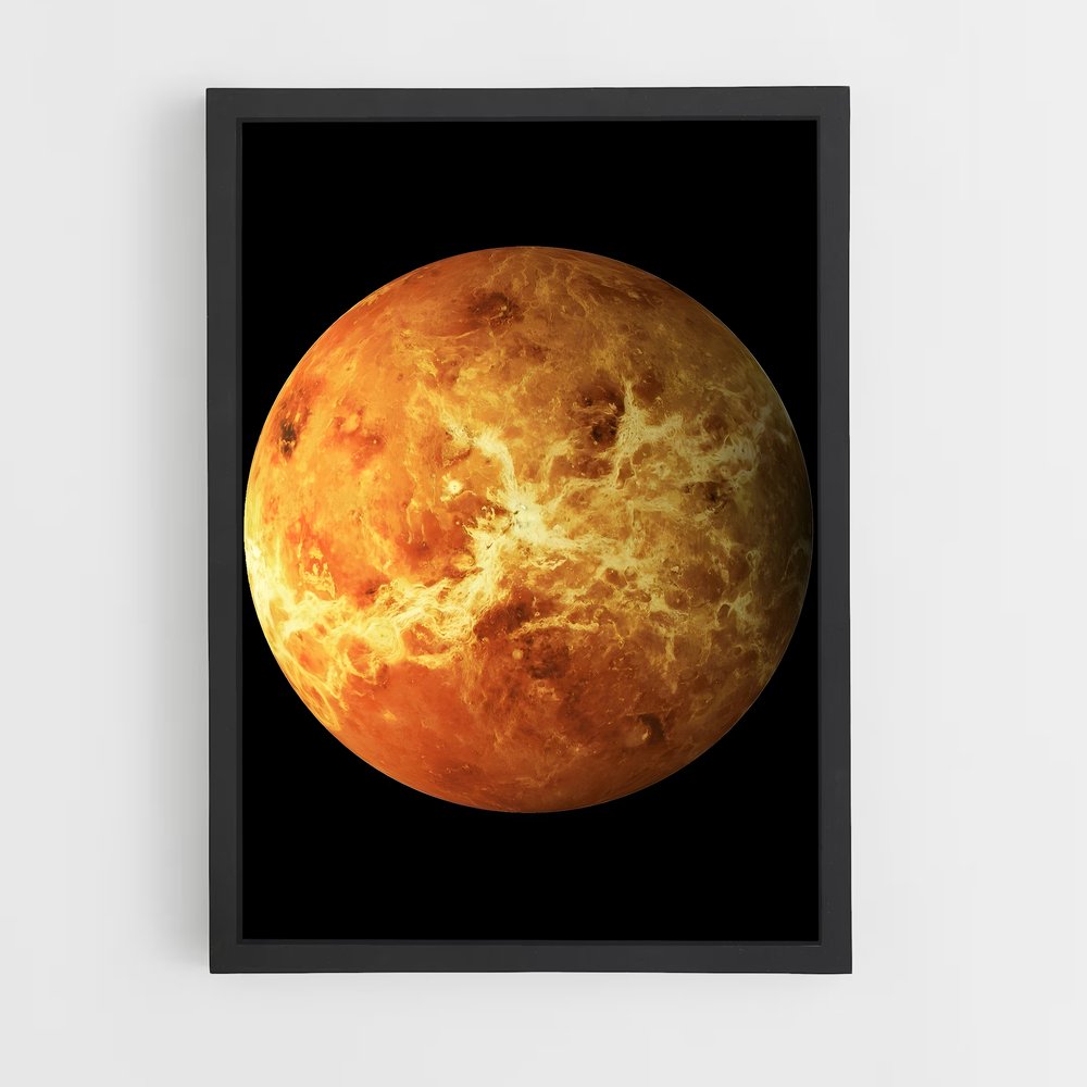 Poster L'Éclat de Vénus – affiche Système solaire (vue 2)