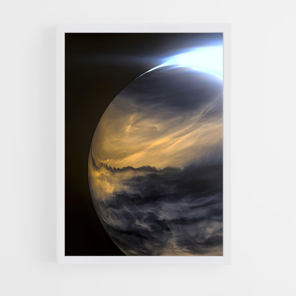 Poster L'Étoile de Vénus – affiche Système solaire (vue 3)