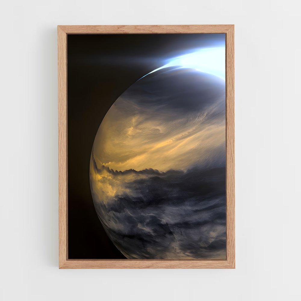 Poster L'Étoile de Vénus – affiche Système solaire (vue 4)