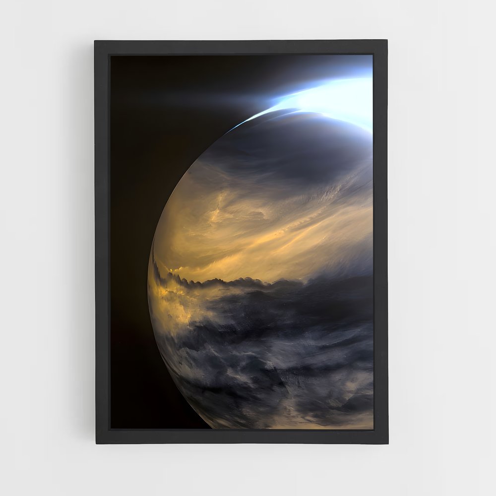 Poster L'Étoile de Vénus – affiche Système solaire (vue 2)