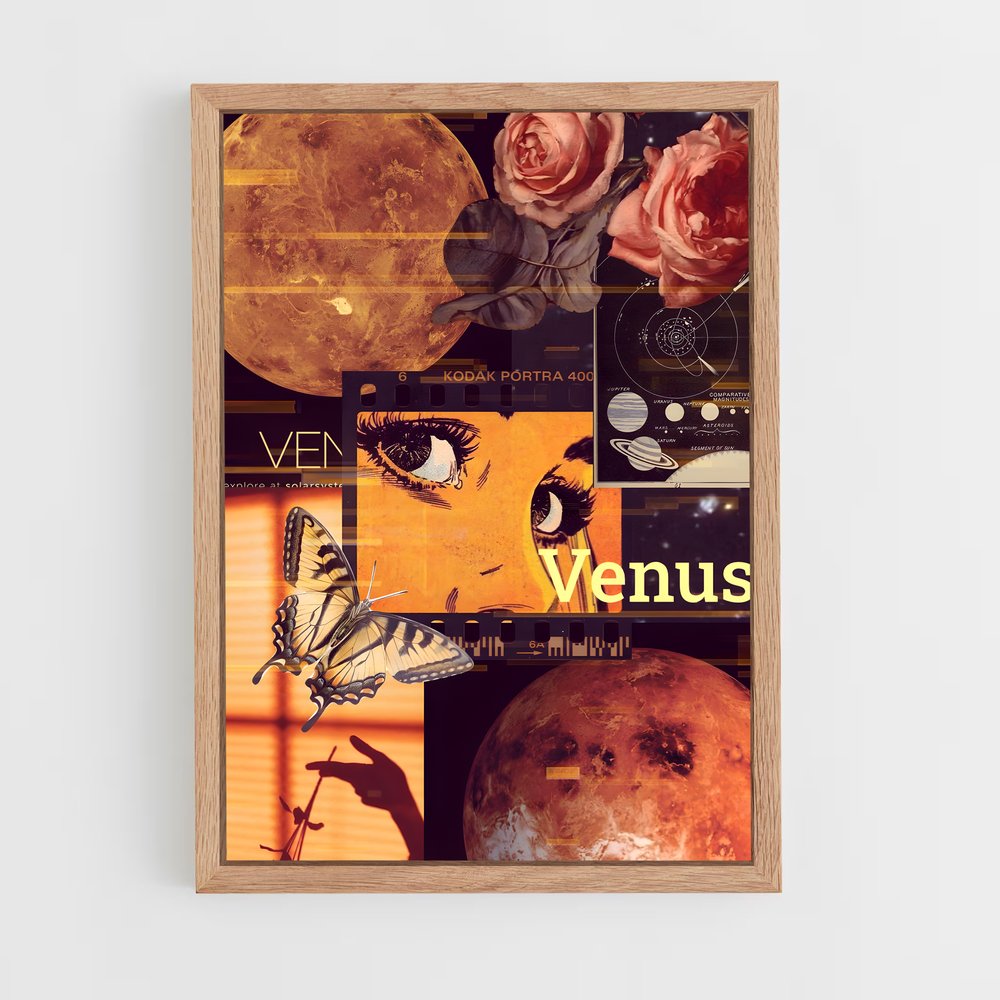 Poster Venus Éthérée – affiche Système solaire (vue 4)