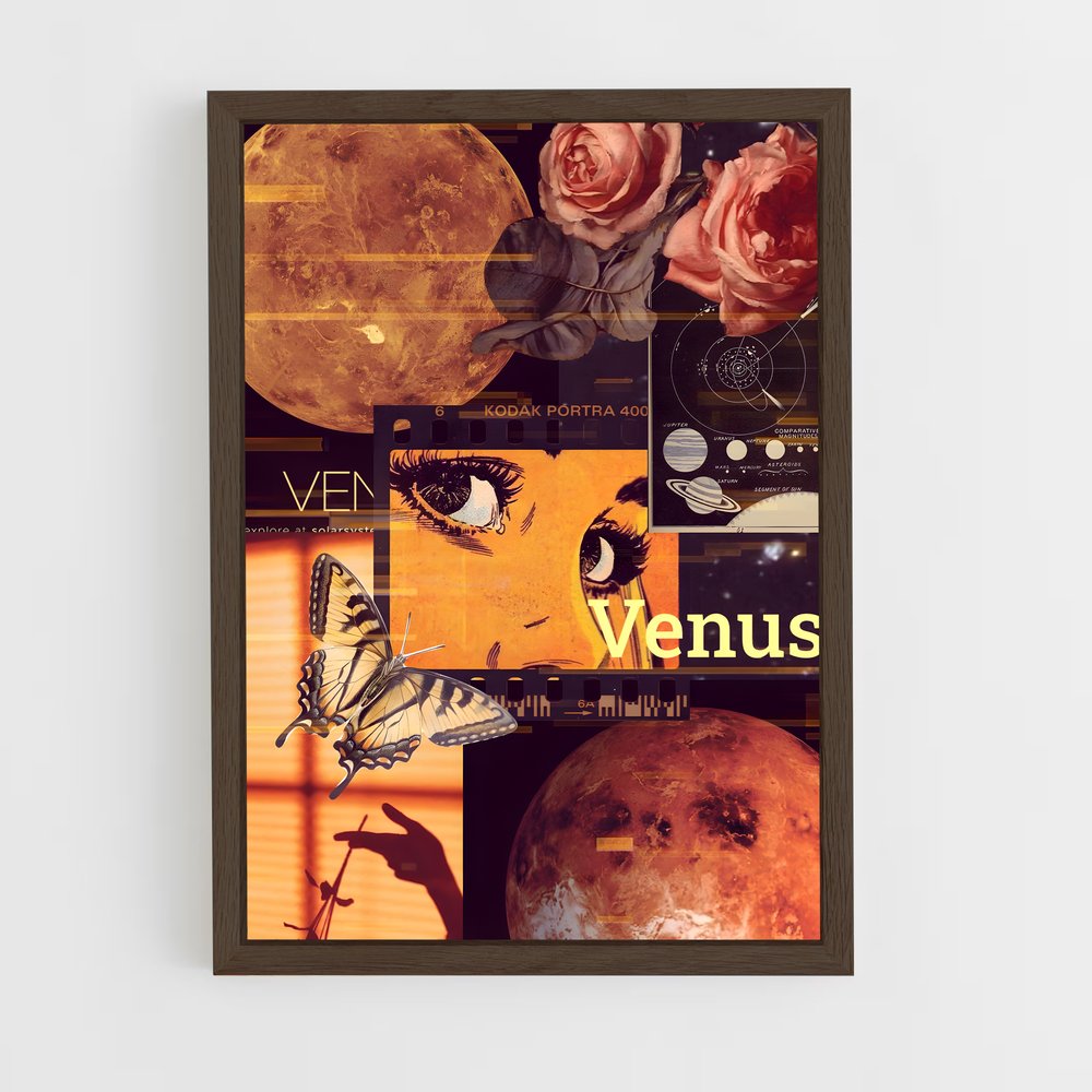 Poster Venus Éthérée – affiche Système solaire (vue 5)