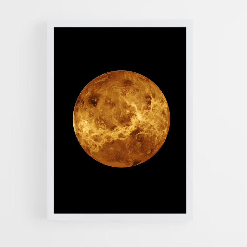 Poster Éclats de Vénus – affiche Système solaire (vue 3)