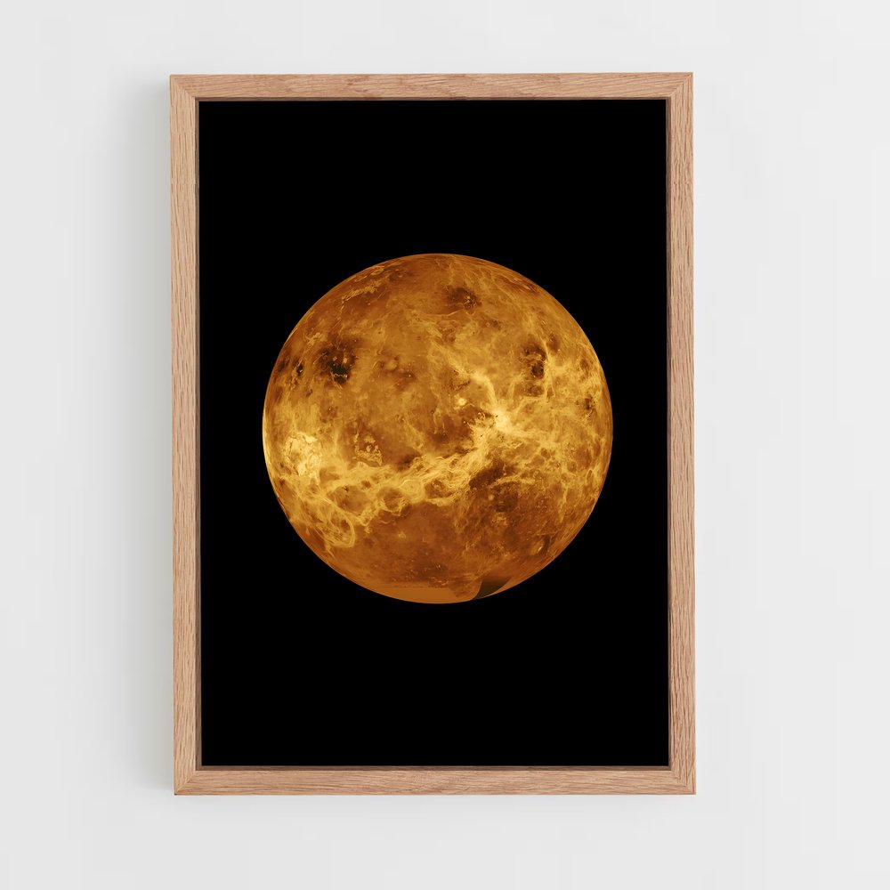Poster Éclats de Vénus – affiche Système solaire (vue 4)