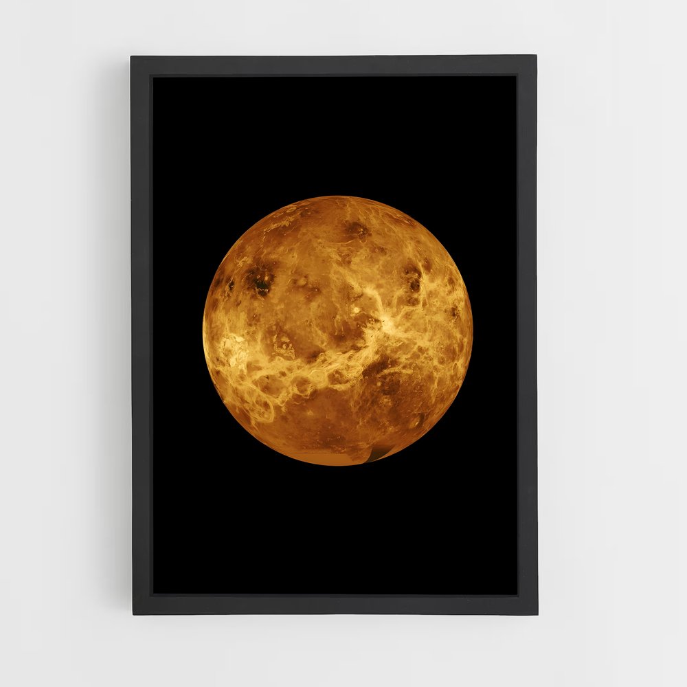 Poster Éclats de Vénus – affiche Système solaire (vue 2)