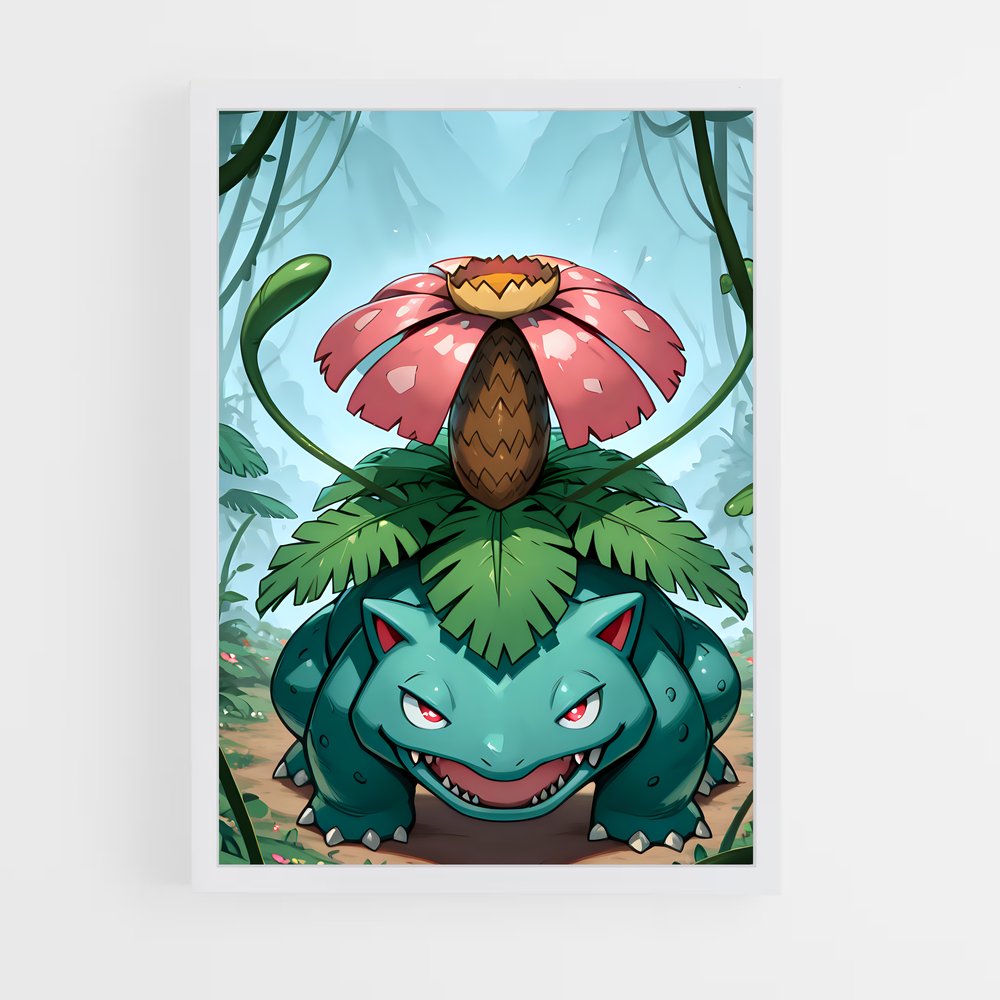 Poster Venusaurito – affiche Pokemon (vue 3)