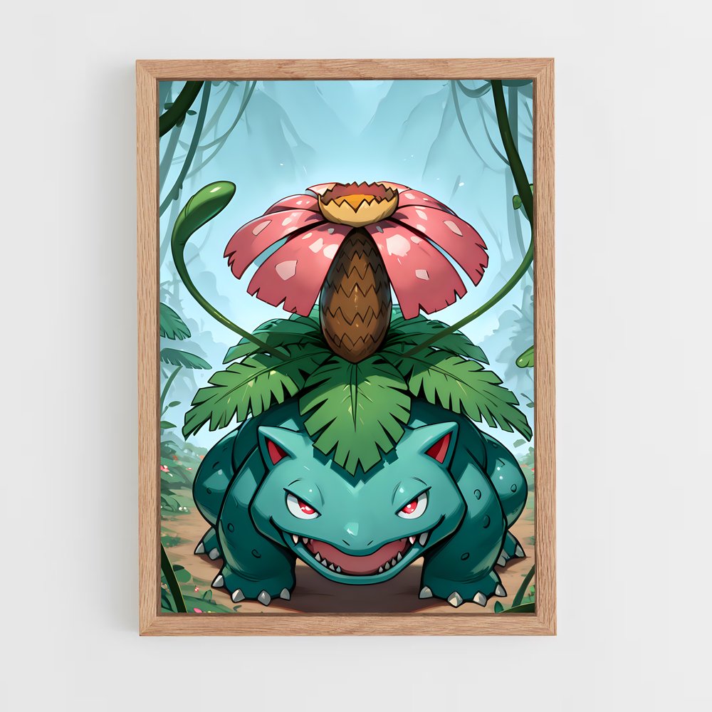 Poster Venusaurito – affiche Pokemon (vue 4)