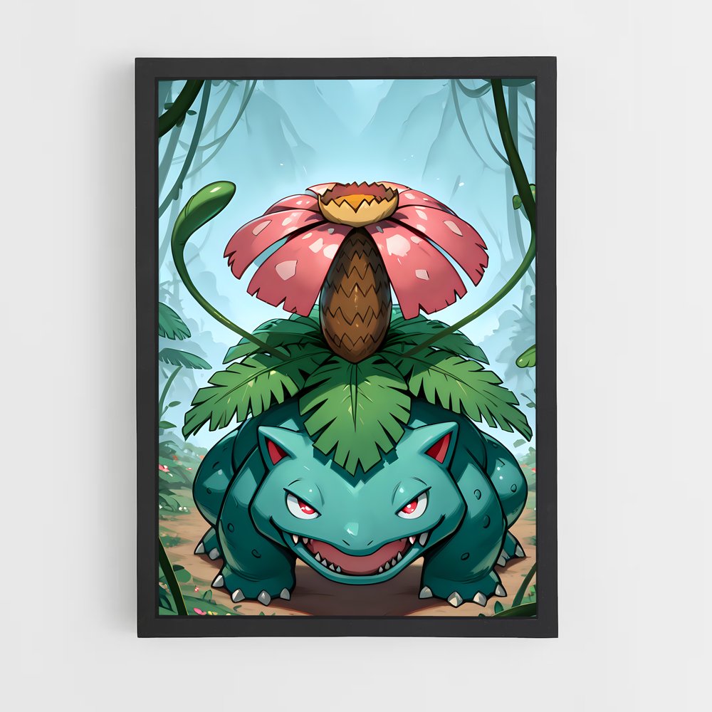 Poster Venusaurito – affiche Pokemon (vue 2)