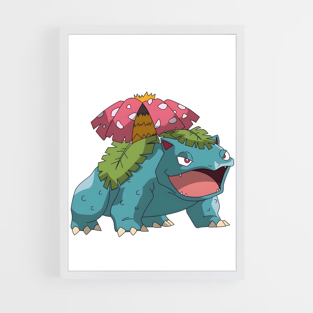 Poster Chapeau de Vénus – affiche Pokemon (vue 3)