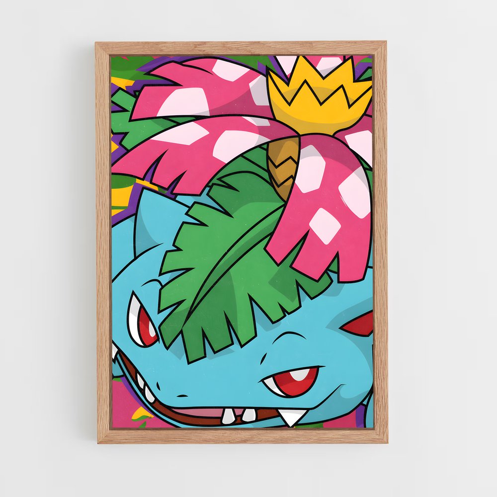 Poster Venusaur Royal – affiche Pokemon (vue 4)