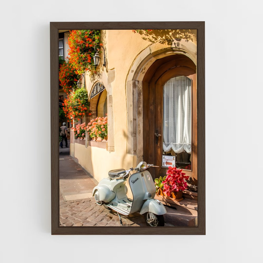 Poster Vespa au Crépuscule (vue 5)