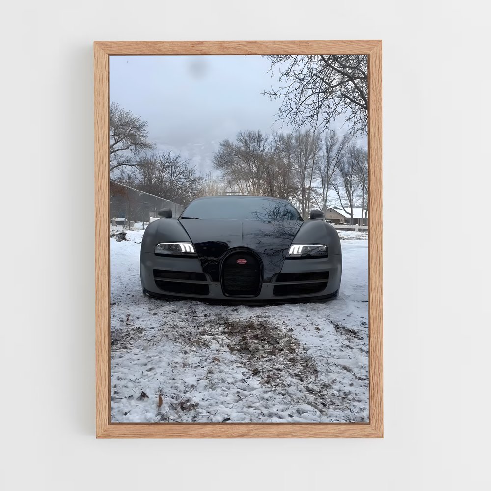 Poster Veyron L'icône – affiche Bugatti (vue 4)