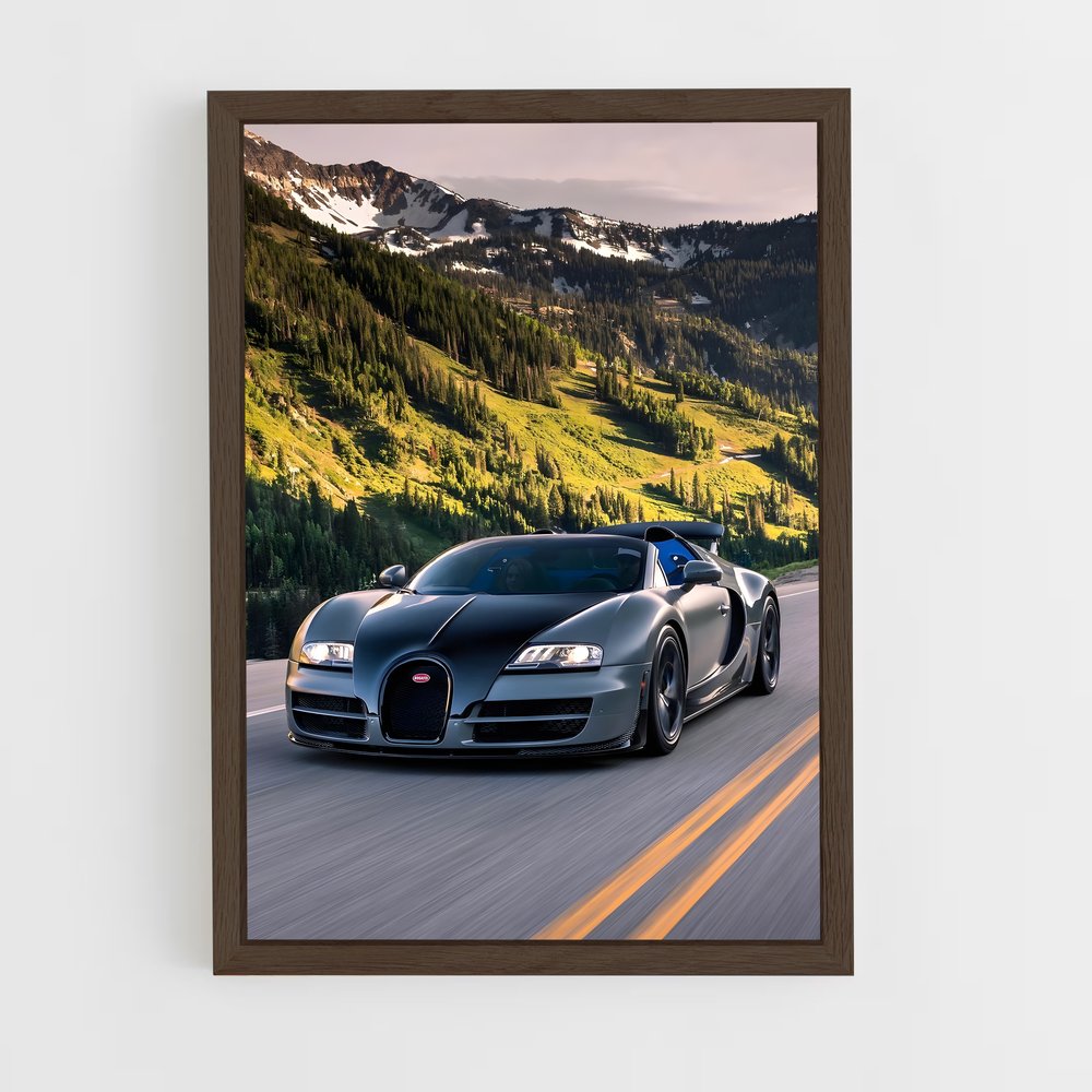 Poster Veyron Vitesse Bugatti (vue 5)