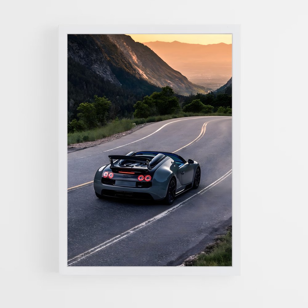 Poster Veyron Ascendant – affiche Bugatti (vue 3)